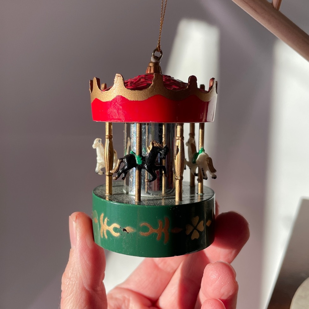 Vintage Carousel Ornament